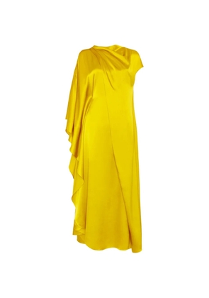 Roksanda Hiba draped asymmetric dress - Yellow