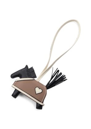 Hermès Pre-Owned 2026 PM Rodeo Coeur bag charm - Brown