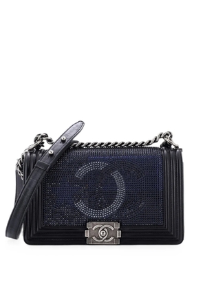 CHANEL Pre-Owned Paris-Dallas Boy Flap Bag Limited Edition Metallized Strass Old Medium shoulder bag - Black