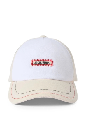 Jacquemus The Supporter cap - Neutrals