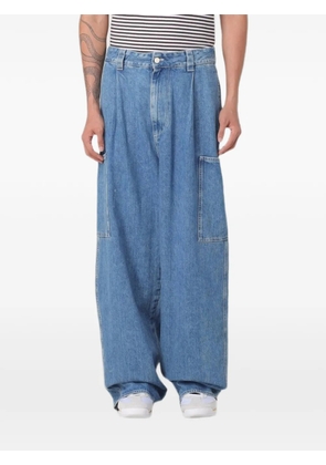 Sunnei pleated wide-leg jeans - Blue
