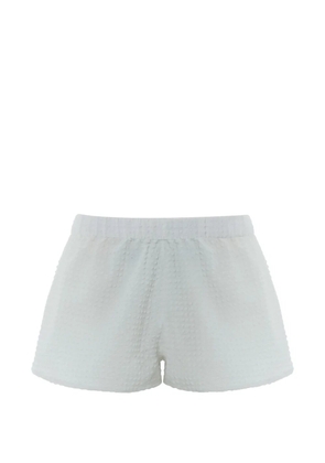 Hunza G seersucker runner shorts - White