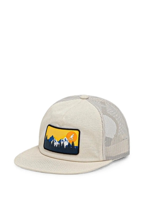 Kangol mesh-panelled baseball cap - Neutrals