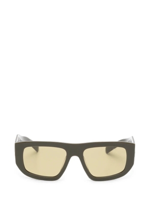 Prada Eyewear geometric-frame sunglasses - Green