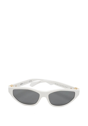 Versace Pre-Owned Medusa cat-eye sunglasses - White