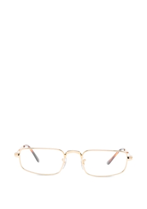 Ray-Ban x A$AP Rocky rectangle-frame glasses - Gold