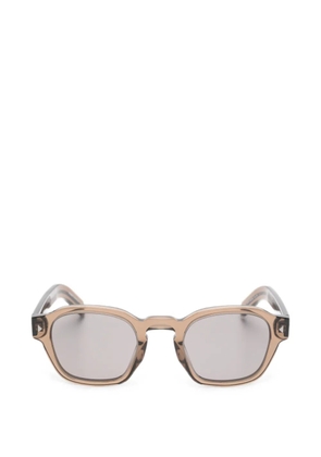 Prada Eyewear geometric-frame sunglasses - Brown