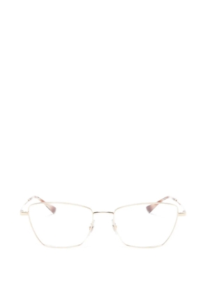 Ray-Ban logo-engraved glasses - Gold
