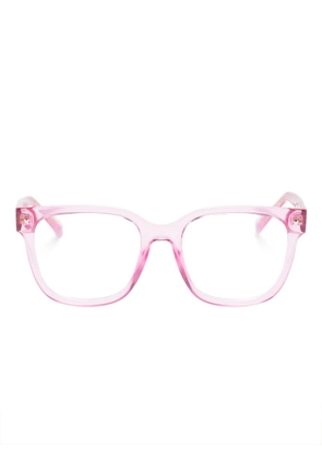 Chiara Ferragni transparent square-frame glasses - Pink