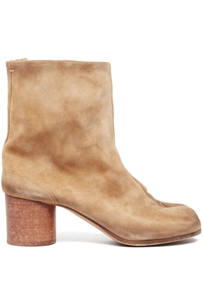 Maison Margiela Tabi 60mm leather ankle boots - Neutrals