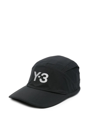 Y-3 logo-print panelled baseball cap - Black