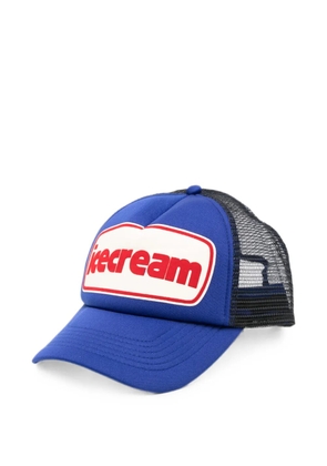 ICECREAM logo-patch mesh-panel baseball cap - Blue