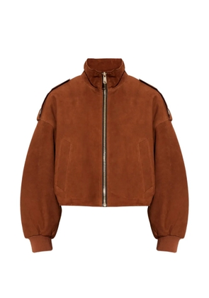 AllSaints Lowden suede jacket - Brown