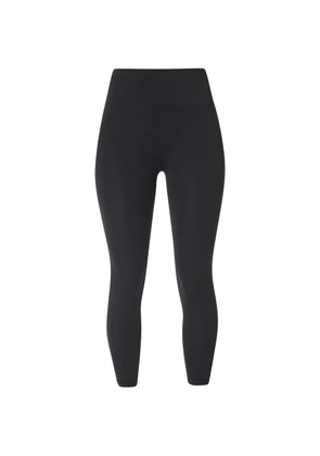 Sweaty Betty logo-print internal-drawstring leggings - Black