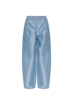 Emporio Armani elasticated-waist jeans - Blue