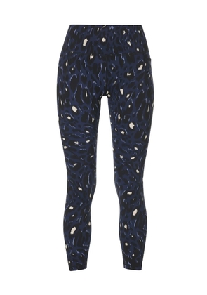 Sweaty Betty Power leopard-print leggings - Blue