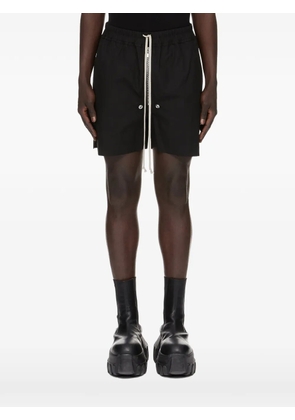 Rick Owens Bela zip-front shorts - Black