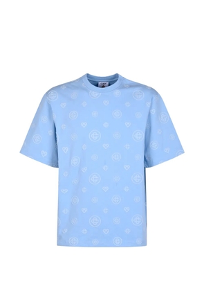 Casablanca monogram short-sleeve T-shirt - Blue