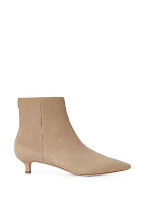 Lauren Ralph Lauren Francesca pointed-toe ankle boots - Neutrals