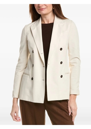 Brunello Cucinelli double-breasted blazer - Neutrals