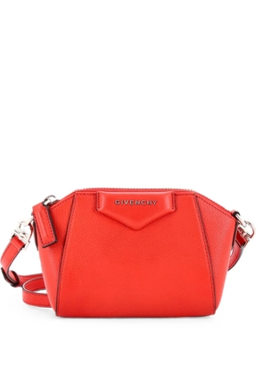 Givenchy Pre-Owned Antigona Leather Nano crossbody bag - Red