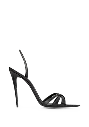 Saint Laurent Kate slingback heeled sandals - Black