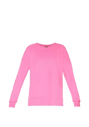 Sweaty Betty After Class side-slit sweatshirt - Pink