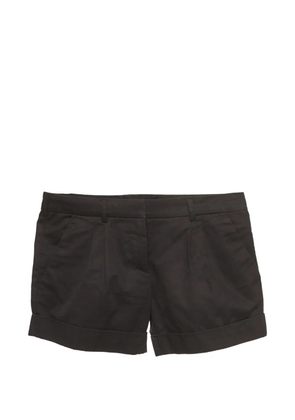 Balenciaga Pre-Owned pleated mini shorts - Black