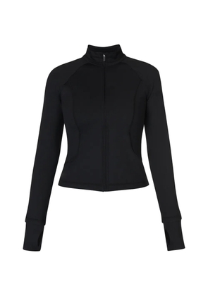 Sweaty Betty raglan-sleeve zip-up jacket - Black