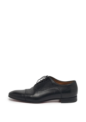Christian Louboutin Pre-Owned Greggo leather oxford shoes - Black