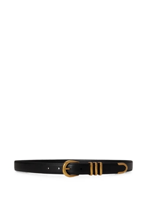 Lauren Ralph Lauren metal-keeper skinny belt - Black