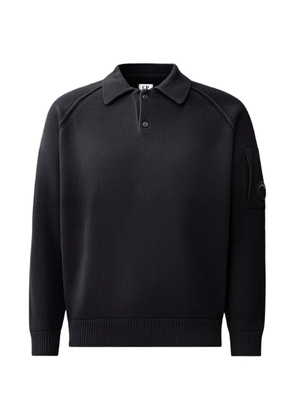 C.P. Company Lens-detail polo shirt - Black