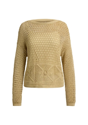 Lauren Ralph Lauren pointelle-knit sweater - Neutrals