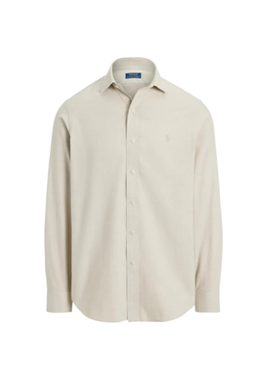 Polo Ralph Lauren logo-embroidered button-down shirt - Neutrals