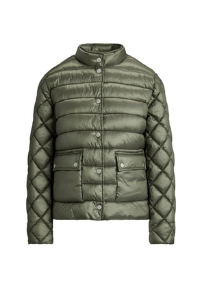 Lauren Ralph Lauren quilted mock-neck jacket - Green