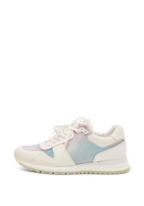 Louis Vuitton Pre-Owned Run Away iridescent sneakers - White