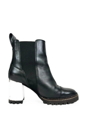 See By Chloé Vintage 2010s Mallory Chelsea boots - Black