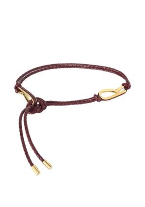 RETORI braided-knot belt - Red
