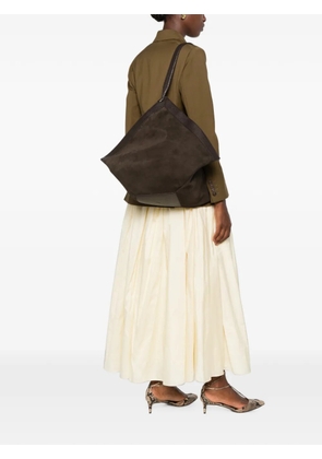 Yuzefi large Wonton tote bag - Brown