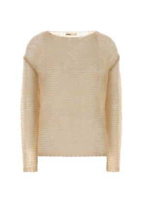 KHAITE Wendy oversized sweater - Neutrals
