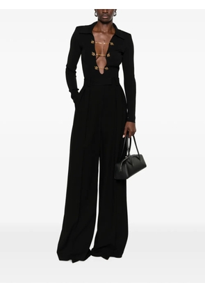 Elisabetta Franchi cut-out chain-link bodysuit - Black
