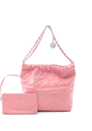 CHANEL Pre-Owned 2021 22 chain shoulder bag - Pink