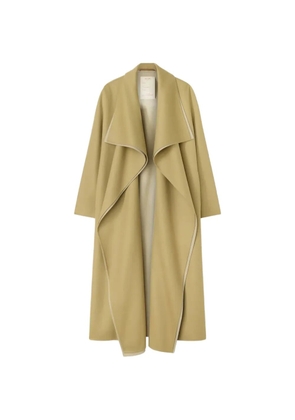 RETORI shawl-collar wool coat - Green