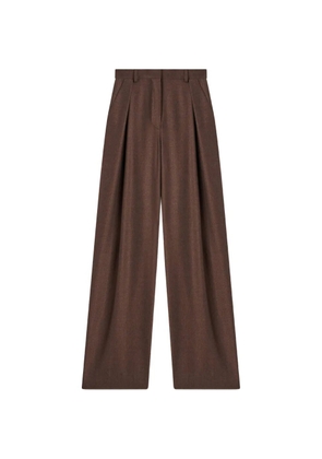 RETORI Sartorial double-pleated wool trousers - Brown