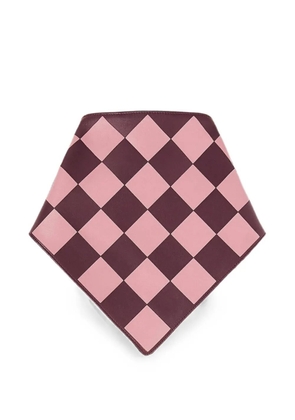 RETORI leather bandana - Pink