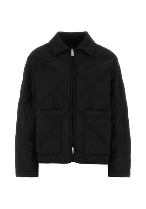 Herno quilted zip-up jacket - Black