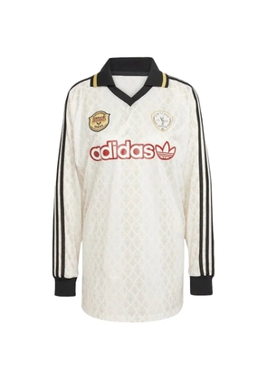 adidas Retro Sports cricket-inspired long-sleeve jersey - Neutrals