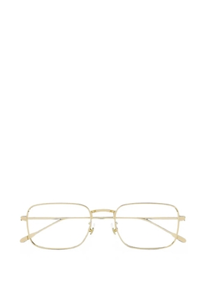 Montblanc rectangle-frame glasses - Gold