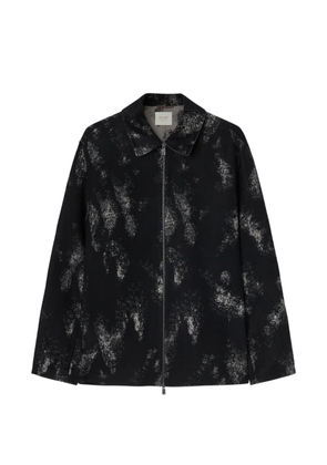 RETORI leather-trim jacket - Black