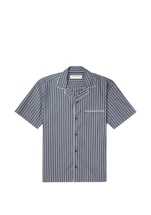 Orlebar Brown Marne pinstripe pyjama shirt - Blue